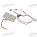 T10/BA9S/Festoon 1.56W 12V 24-LED Car Ceiling Dome Light Bulb - White