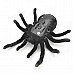 27MHz 2-CH Radio Control Realistic Crawling Movement Tarantula - Black + Dark Coffee (4 x AA)