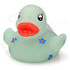 121203 Funny Floating Duck Bath Toy for Baby - Light Green