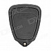 AML030761 VOLVO Automobile 4-Button Remote Control Key Case - Dark Grey