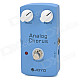 JOYO JF37 Analog Chorus Effect Pedal for Electric / Folk / Classical Guitar / Bass - Blue (1 x 6F22)