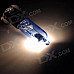 SENCART BA20D 35W 6000K 920lm 1-LED White Light Motorcycle Halogen Lamp / Headlamp - (DC 12V)