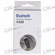 H320 Bluetooth Handsfree Headset (5-Hour Talk/120-Hour Standby)