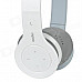 Rapoo H6060 Wireless Bluetooth V2.1 Stereo Headphones w/ Mic + Touch Volume Control - White + Grey