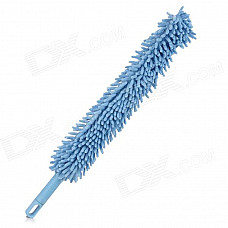 Household Chenille Microfiber Car Duster Dirt Cleaning Wash Brush Tool - Blue