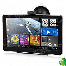 M6026AV 7" Resistive Screen Android 4.0 GPS Navigator w/ AV-In / 8GB RAM / TF / Australia Map