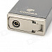 COHIBA 4709 Butane Jet Torch Lighter for Cigar - Dark Grey + Silver Grey