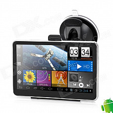 IPUM5626 5" Resistive Android 4.0 MID GPS Navigator w/ Europe Map / Wi-Fi / 8GB TF - Black