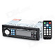 CA720 2.7'' LCD Screen Single Din Auto Car Audio Stereo Player w/ FM / AUX / USB / SD - Black + Grey