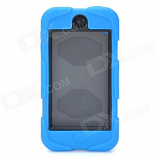 Cool Robot Style Protective Back Case for Ipod Touch 5 - Blue