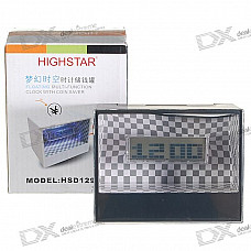 RGB LED Coin Bank with Alarm Clock and Digital Thermometer