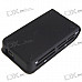 56-in-1 USB 2.0 SDHC SD/MMC/RS-MMC/XD/MS/M2/TF Card Reader with USB Cable (Black)