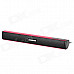 iKANOO N12 Portable USB Music Speaker - Deep Pink + Black