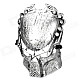 Predator Mask for Halloween / Costume Party - Silver