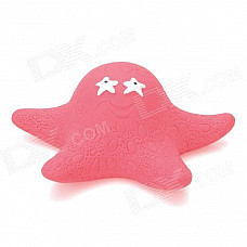 Funny Floating Starfish Bath Toy for Baby - Red