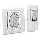 FK-923A 3-CH Family Use Digital Wireless Remote Control Switch - White + Silver