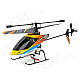 JINXINGDA 359 Rechargeable 4-CH 2.4GHz Radio Control Single Blade R/C Helicopter w/ Gyro - Yellow