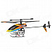 JINXINGDA 359 Rechargeable 4-CH 2.4GHz Radio Control Single Blade R/C Helicopter w/ Gyro - Yellow