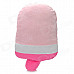 124 Cute Ice Cream Lint + Coral Fleece Cushion Pillow - Pink + White