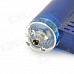 1300'C Blue Frame Butane Gas Windproof Lighter - Blue