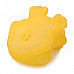 HC021 Funny Color Changing Floating Frog Bath Bathing Toy - Yellow