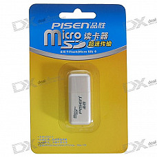 Pisen MicroSD MicroSD/TransFlash USB 2.0 TF Card Reader