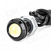 LY158 1.5W 102lm Eagle Eye White Light LED Car Daytime Running Light - (DC 12V / 2 PCS / 70cm-Cable)