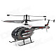 Great Wall 9938 2.4GHz 4-Channel Remote Helicopter - Grey + Black (Mode 2)