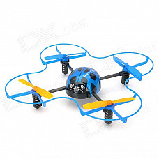 HuanQi 882 2.4GHz RC 4-Channel 4-Axis Aircraft Beetle w/ Gyro - Blue + Black