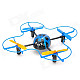 HuanQi 882 2.4GHz RC 4-Channel 4-Axis Aircraft Beetle w/ Gyro - Blue + Black