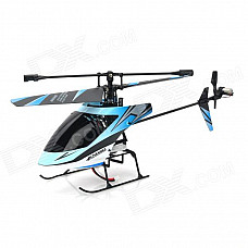 JIN XING DA 359 2.4GHz 4-CH R/C Helicopter w/ Remote Controller + Propeller + Tail Blade - Blue