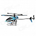 JIN XING DA 359 2.4GHz 4-CH R/C Helicopter w/ Remote Controller + Propeller + Tail Blade - Blue