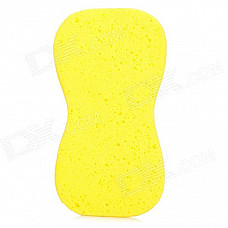 Car Wax Wash Cleaning Polishing Expanding Sponge Pad - Yellow