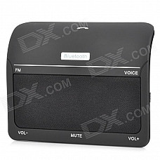 LX-CB550 Car 2.4GHz Bluetooth V2.1 Hi-Fi Stereo Speaker w/ Handsfree / FM / Mic - Black (DC 5V)