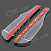 Universal Auto Car Rear View Mirror Rainproof Blade w/ Outlet - Transparent (2 PCS)