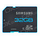 Samsung SDHC SD Memory Card - Black + Blue (32GB / Class 6)