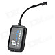 TX5 Portable GSM / GPRS Vehicle Tracker for Motorcycle / Electric Bike - Black