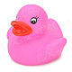 Funny Floating Duck Bath Toy for Baby - Deep Pink