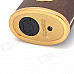 JOBON 635 Windproof Stainless Steel Butane Jet Torch Lighter - Golden + Brown