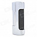 JG-875 Rectangle Stainless Steel Windproof Butane Gas Lighter - Silvery