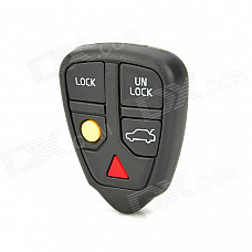 Replacement 5-Button Remote Key Cover Shell Case for Volvo - Grey