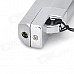 COHIBA 5180 Windproof Butane Jet Torch Lighter w/ Keychain for Cigar - Silver