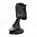 Car Windscreen Mount Holder w/ Suction Cup for Garmin NUVI 300 / 310 Series GPS Navigator - Black