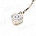 Cute Heart Voice I LOVE YOU Keychain for Couples - Silver (2 PCS)