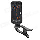 MUSEDO TM-25 1.8" LCD Plastic Clip-On Guitar Metronome Tuner - Black (1 x CR2032)