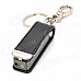 Baicheng BCZ103-5 Multifunctional Portfolio Tools Stainless Steel Butane Lighter w/ Key Ring - Black