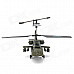 Udi U10 Rechargeable 3.5-CH 2.4GHz Radio Control R/C Helicopter w/ Gyro - Army Green