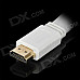 1080P HDMI 1.4 Male to Male Flat Cable - White (10m)