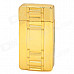 Watch Style Windproof Butane Lighter w/ LED Light - Golden