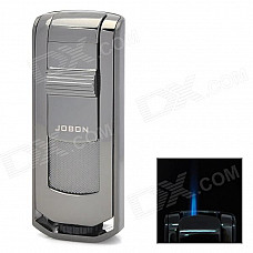 JOBON 937 Windproof Stainless Steel Butane Jet Torch Lighter - Black